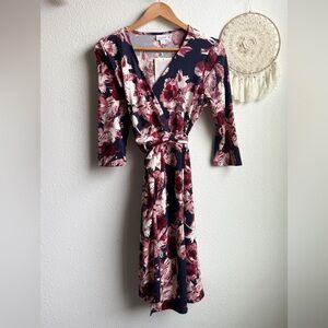 Lularoe floral Michelle dress Small